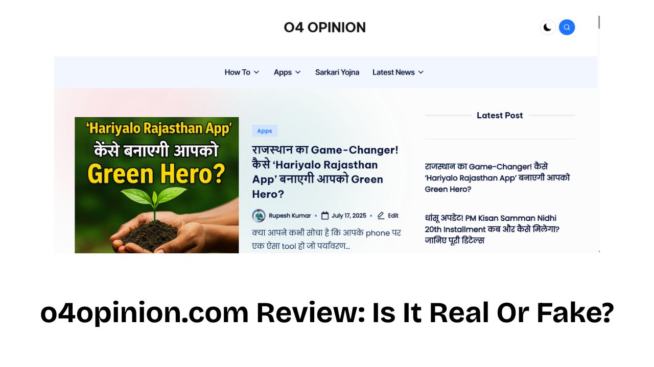 o4opinion.com Review: Is It Real Or Fake?